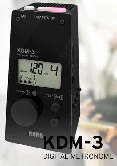 Metrônomo digital Korg KDM3