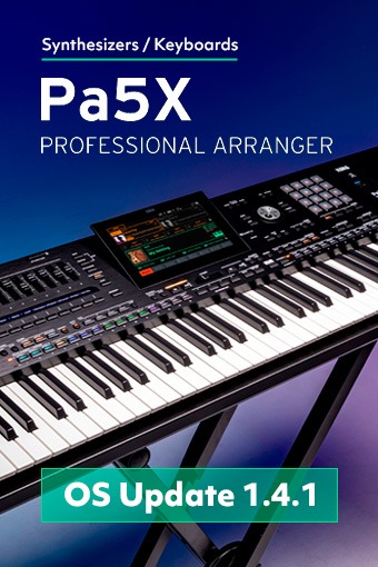 Novo Sistema Operacional Korg Pa5X 1.4.1
