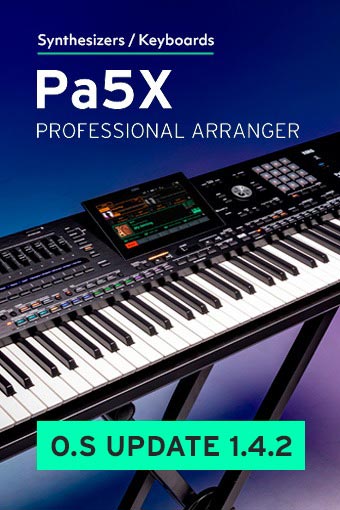 Novo Sistema Operacional Korg Pa5X 1.4.2