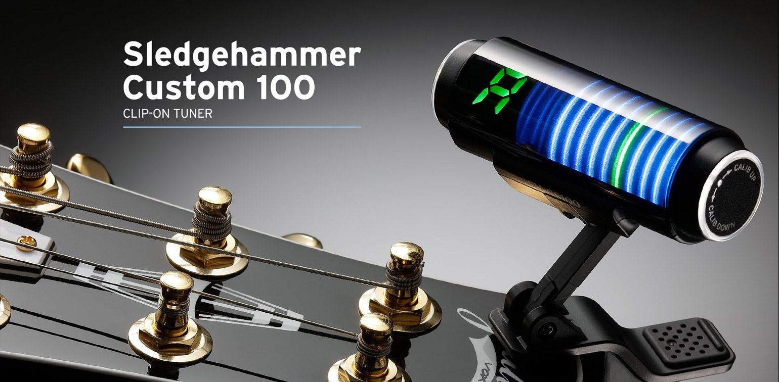 AFINADOR DE CLIPE CROMATICO ESTROBOSCOPICO SLEDGEHAMMER CUSTOM100 SHCS100 (BRASIL)