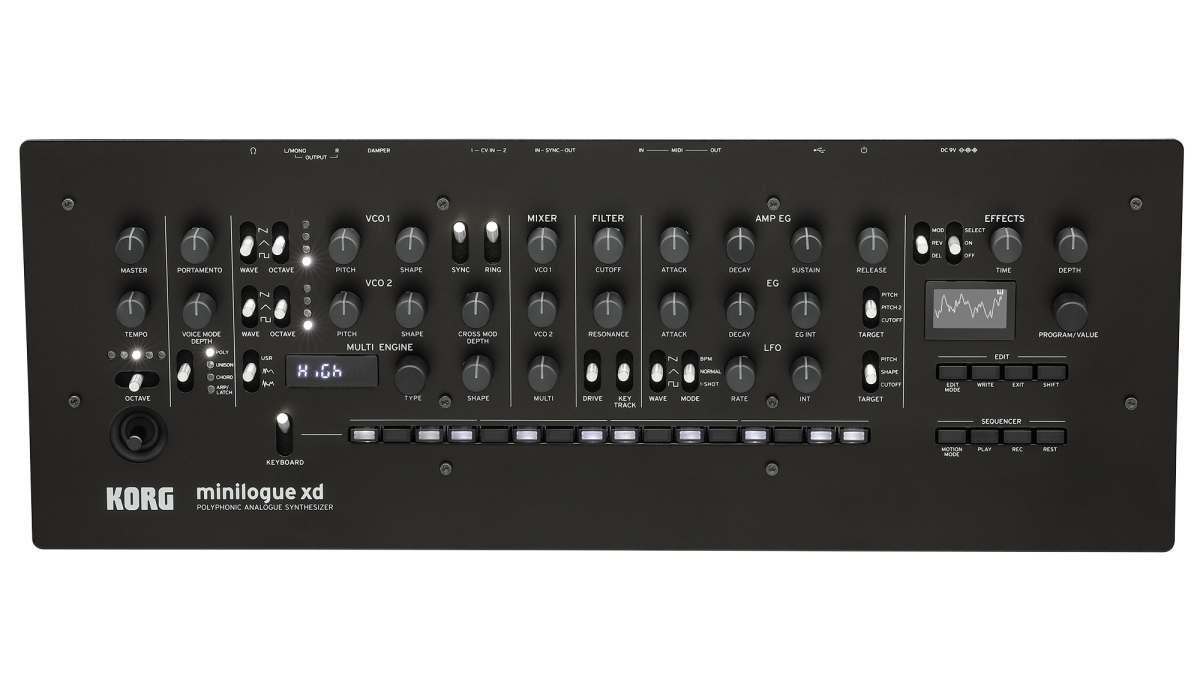 MODULO SINTETIZADOR ANALOGICO KORG MINILOGUE-XD-M - KORG (BRASIL)