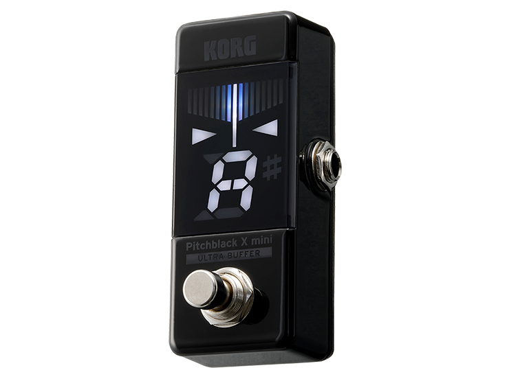 PEDAL AFINADOR KORG P/ GUITARRA/BAIXO - PITCHBLACK PB-X-MINI